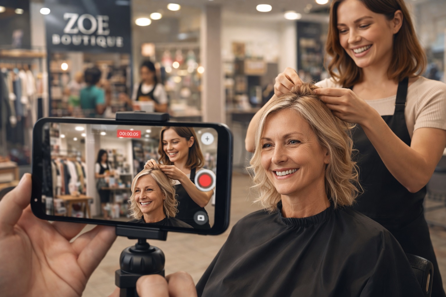 Esempio di video pubblicitario per negozio